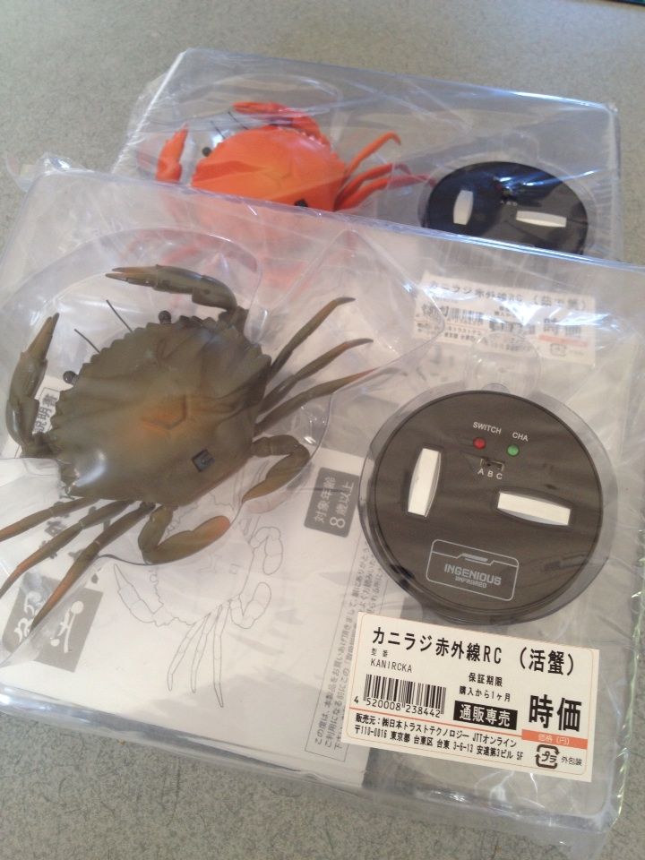 蟹のラジコンを買いました。（動画あり） : 爆走357