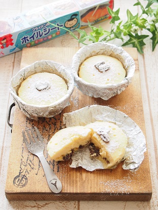 蒸しチーズケーキ 完成3