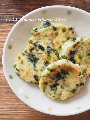 豆腐とわかめの落とし焼き3