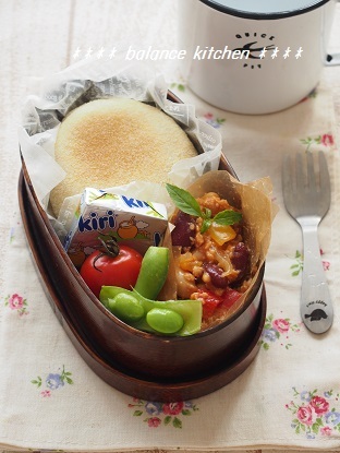 2016ｰ09-18-01 イングリッシュマフィン弁当