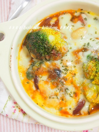 いわしと豆のトマト煮　アレンジ２