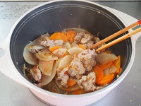 大根と豚肉の旨煮工程3