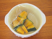 かぼちゃときのこのチーズオムレツ1