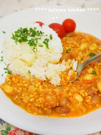 豆カレー＆ポテトライス５