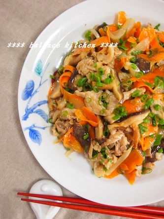 豚肉のオイスターマヨ炒め1