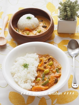 自家製カレールーカレー2