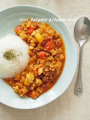 小豆入り野菜たっぷりカレー