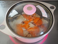 大根と豚肉の旨煮工程2