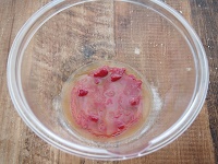 わかめと豆の和風マリネ工程1