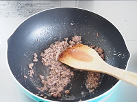 ふんわり卵とゴーヤのそぼろ炒め工程2
