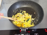 かぼちゃときのこのチーズオムレツ3