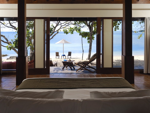 Beach Villa - view from bedroom