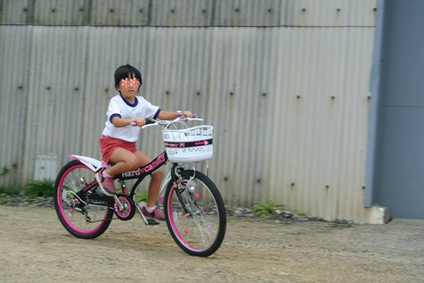 6歳 初めての自転車
