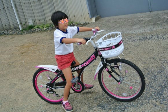 6歳 初めての自転車