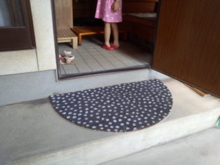 Ikea パラソル 玄関マット ９球入魂