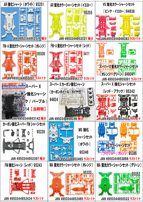 、024年11月11日、【ミニ四】、【部品】⑪のコピー