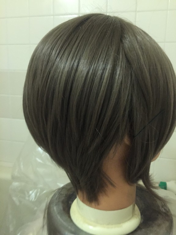 へし切長谷部くんのウィッグ作るぞ : 七転八倒四苦八苦