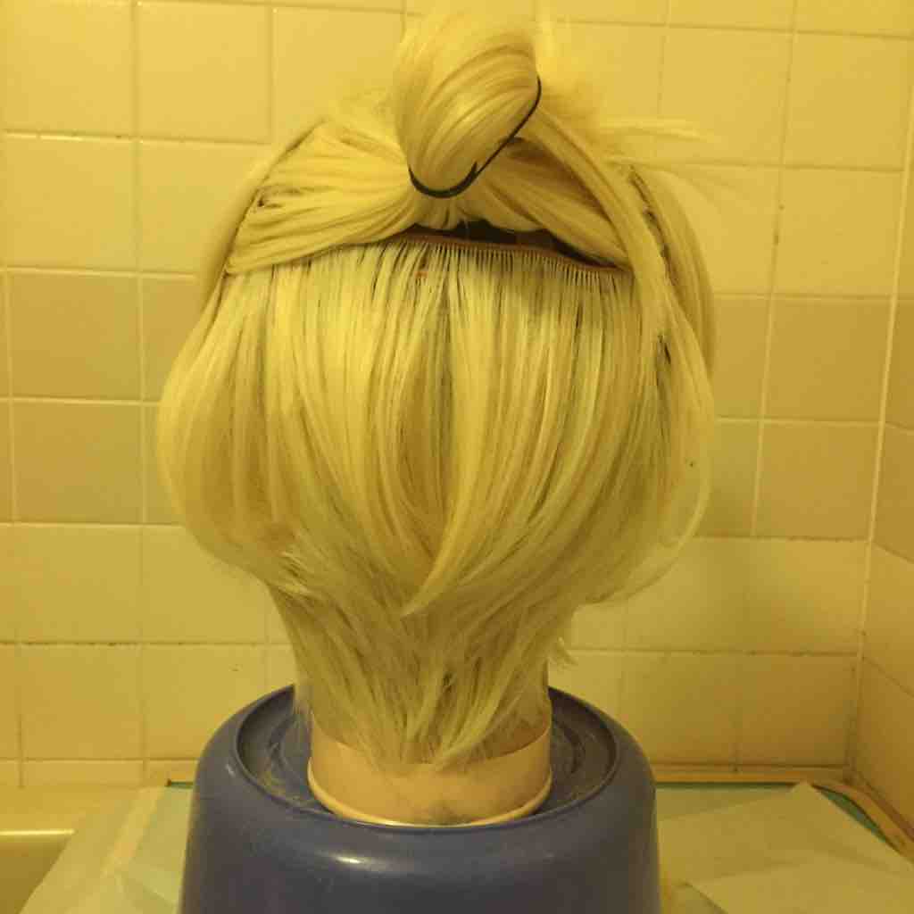 髭切のウィッグセット過程記録 : 七転八倒四苦八苦