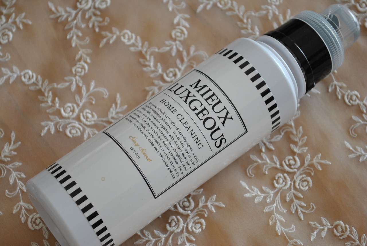柔軟剤入りフレグランス高級洗剤 Mieux Luxgeous ミューラグジャス 贅沢入門