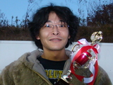 ドリフト上級クラスで優勝したほたか兄ぃ