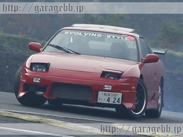 ドリフトビギナークラス:ガレージビービー走行会2014最終戦Rd.5in日光サーキット11月17日(月)