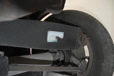 リーフスプリングのブッシュ コルベット 81c3 素人レストア修行