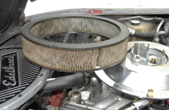 エアクリーナー交換 コルベット 81c3 素人レストア修行