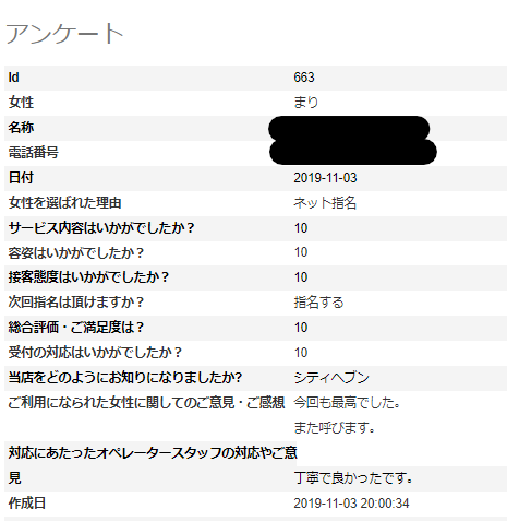 まりさん アンケート14 J様