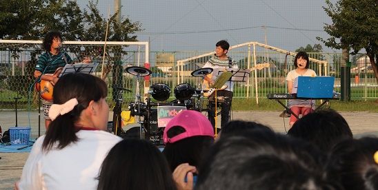 15 0725 行田特別支援学校pta夏まつり その４ Andy S バンド日誌