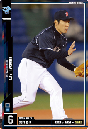 中日ドラゴンズ 井端弘和 : オーナーズリーグじゃんきー！