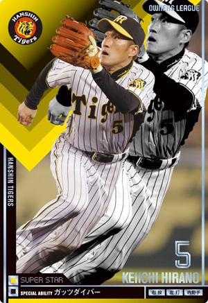 阪神タイガース 平野恵一 : オーナーズリーグじゃんきー! 阪神タイガース 平野恵一 : オーナーズリーグじゃんきー!
