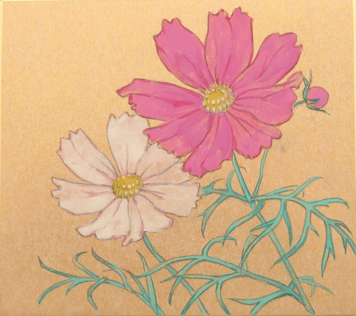 秋桜 : 日本画的日常 伴戸玲伊子 REIKO BANDO 秋桜 : 日本画的日常 伴戸玲伊子 REIKO BANDO