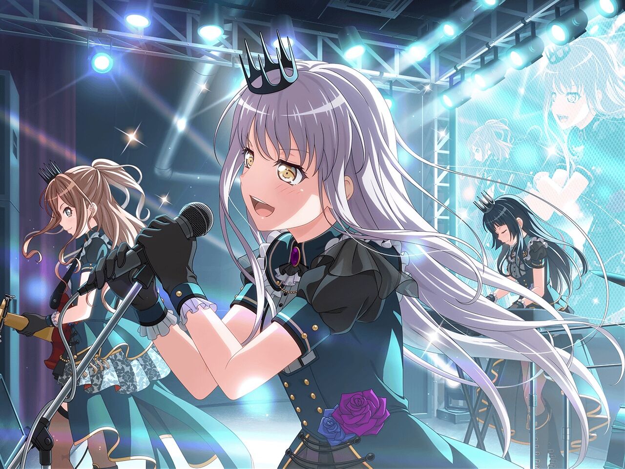 ガルパ 友希那の横顔 すごく凛々しい バンドリまとめ速報 ガルパ 友希那の横顔 すごく凛々しい バンドリまとめ速報