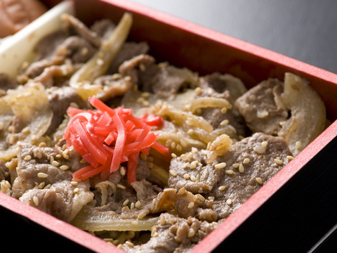 若狭牛ぎゅうめし弁当アップ（小）