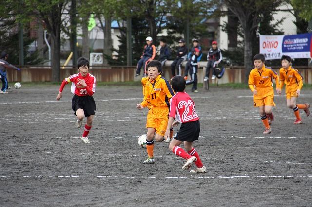 第４３回会長杯兼全日本少年サッカー大会札幌地区予選 頑張れ サッカー少年