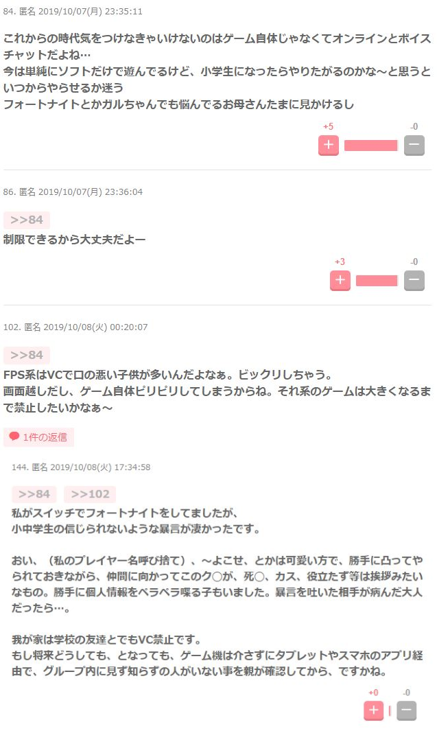 フォートナイト 親の間でめちゃくちゃ不評だったｗｗｗｗｗｗｗｗｗｗ おしキャラっ 今流行りのアニメやゲームのキャラクターのオモシロ情報をまとめるサイトです