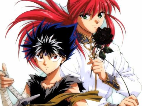 kurama&hiei