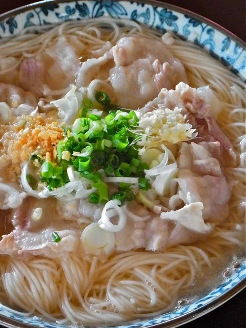 万鐘ももと庵 沖縄 アジアの食と音楽 豚しゃぶ素麺膳が新登場