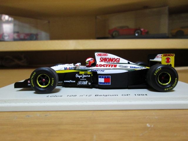 スパーク1/43ロータス109＆ミナルディM189 : ミニカー道中記
