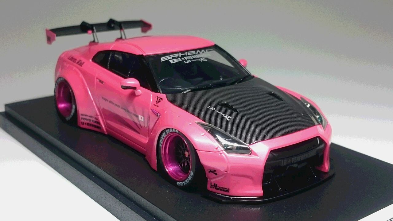 Eidolon×MyStar1/43 HCC EXCLUSIVE LB☆WORKS R35 GT-R Corona Rossa