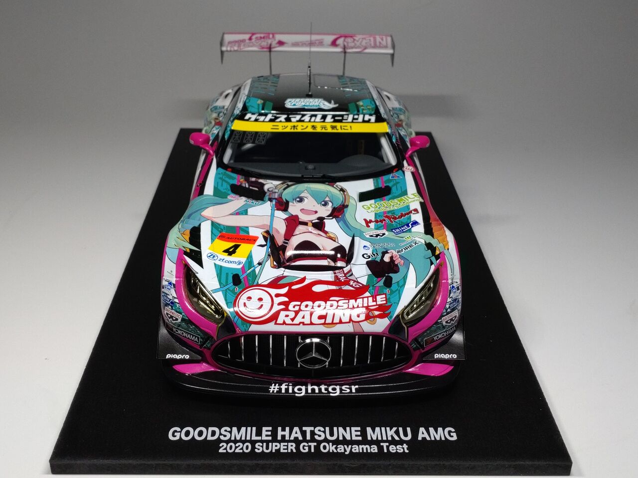 予定外の納車.GSR特注 SPARK 1/18 Goodsmile Hatsune Miku