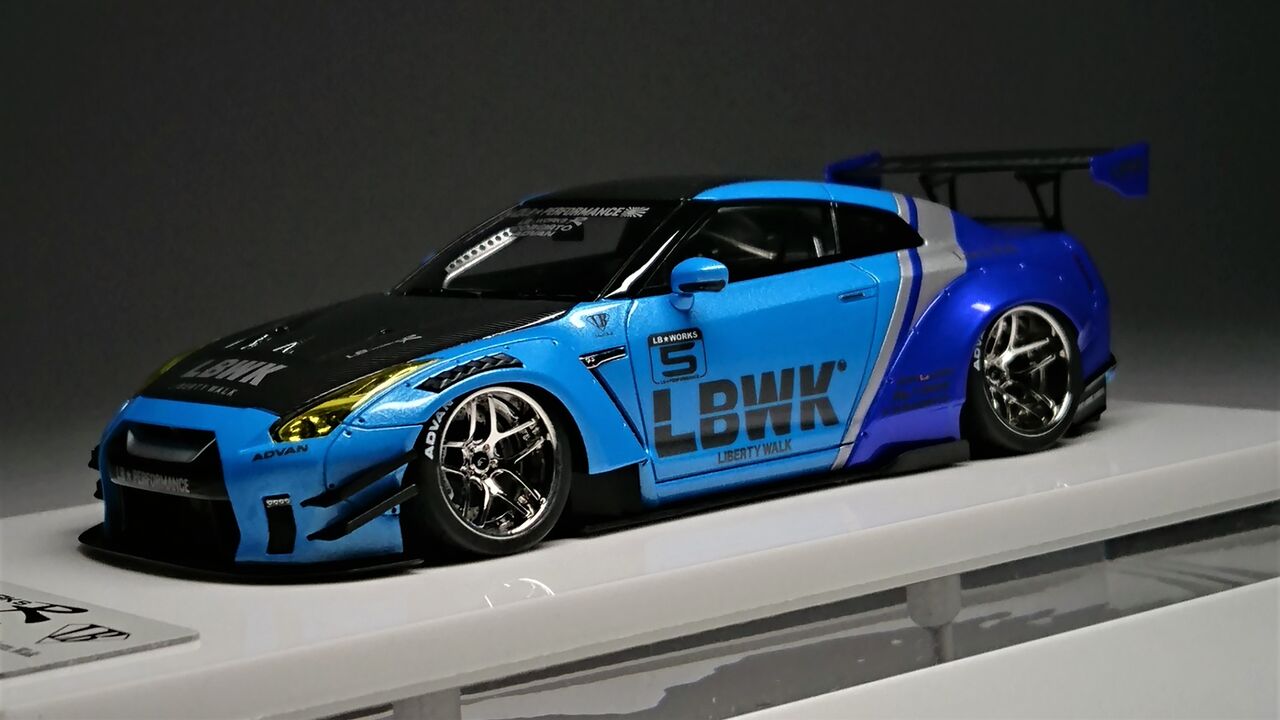1/43 メイクアップ LB☆WORKS GT-R Type1.5 LB008 1月まとめ : ミニカー