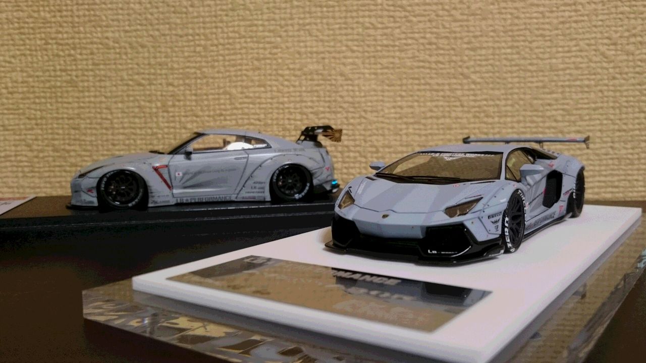 M.S1/43LB☆PERFORMANCE アヴェンタドール Zero Fighter M.S1/43LB☆PERFORMANCE アヴェンタドール Zero Fighter