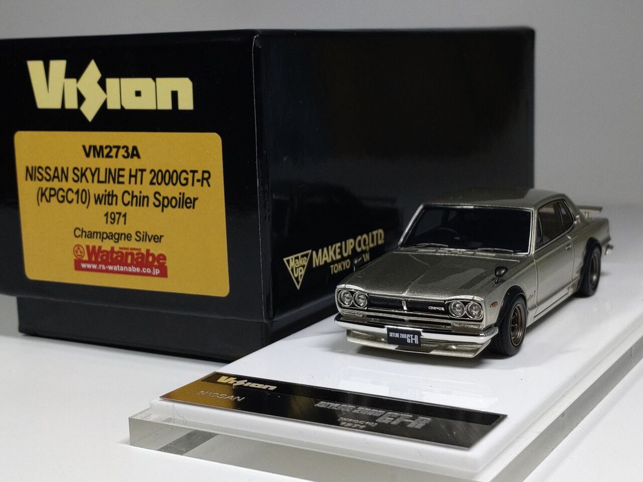 1/43スカイライン2000GT-R 1971with Chin spoiler