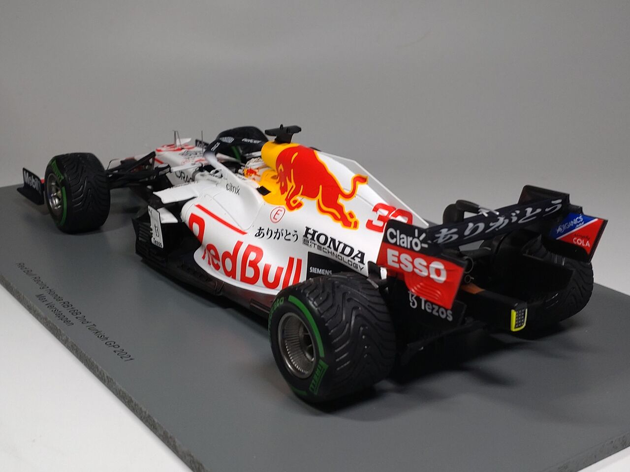 Spark 2021 Honda Red Bull ミニカー　ありがとう　モデル Spark 1/12 F1 Model Car Red Bull Honda RB16B Max Verstappen