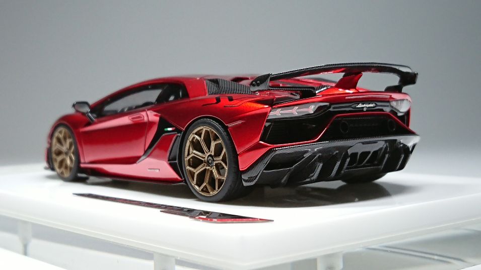 結果良し.EIDOLON COLLECTION 1/43 Lamborghini Aventador SVJ 2018