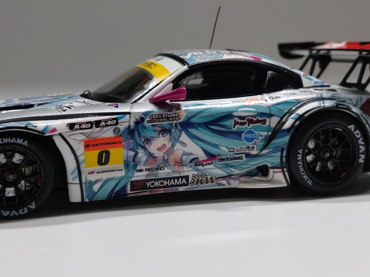 なかなかカッコいいやないですか.1/43 GSR HATSUNE MIKU BMW なかなかカッコいいやないですか.1/43 GSR HATSUNE MIKU BMW