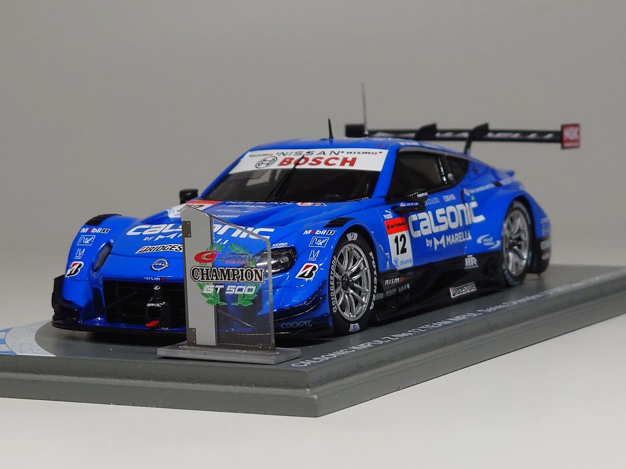 ご無沙汰です..Spark 1/43 CALSONIC IMPUL Z No.12 TEAM