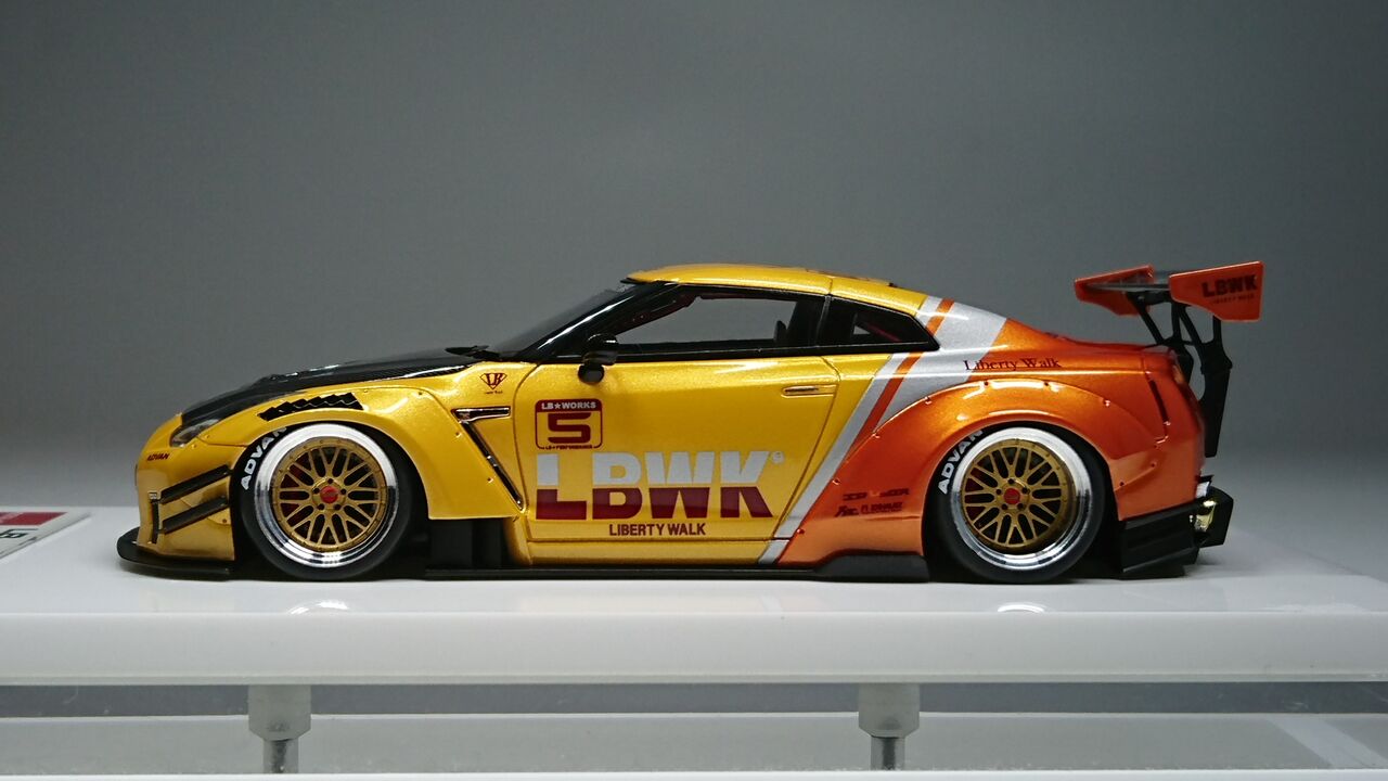 ミニカー LB-ER35 makeup type2 LB-ER35 makeup type2 ミニカー LB-ER35 makeup type2 1/18