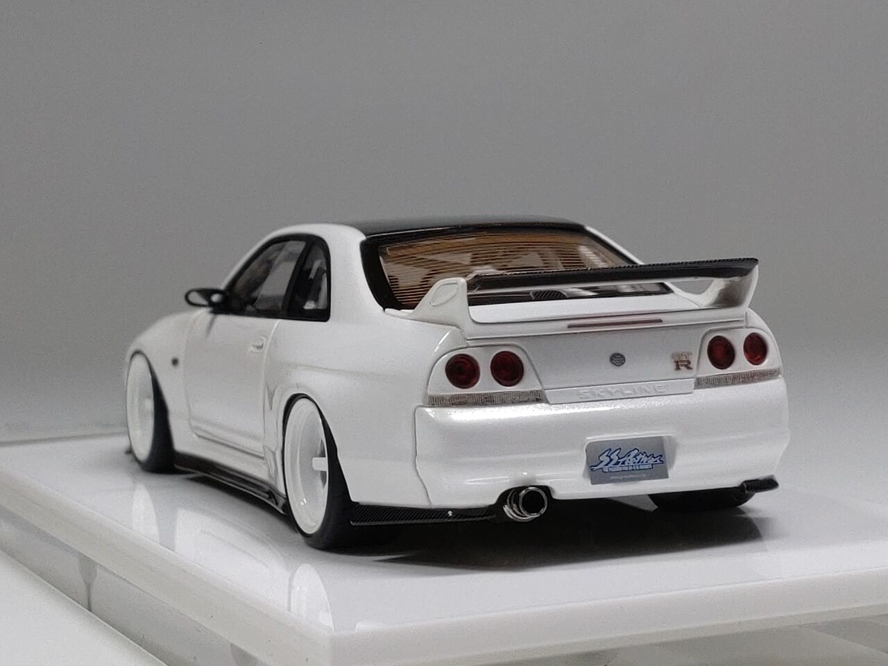 カッコ良し👍EIDOLON 1/43 Garage Active ACTIVE R33 GT-R Wide
